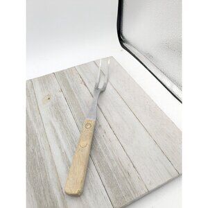 Vintage Flint Arrowhead Stainless USA Small Serving Meat Fork Small 11" USA